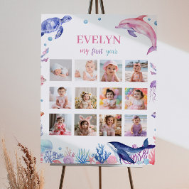 Póster Bajo El Cumpleaños Del Mar 12 Poster De Fotos