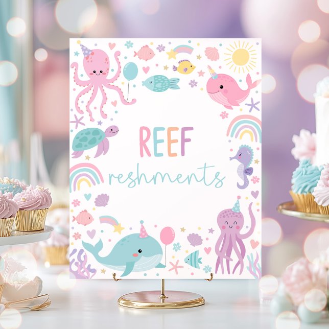 Póster Bajo el Fiesta de Arrecifes Oceánicos (Subido por el creador)