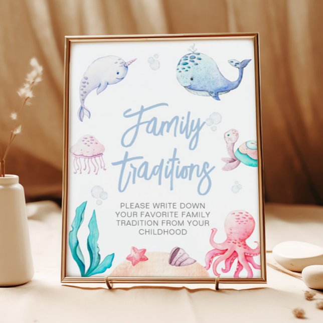 Póster Bajo el mar Juego de tradiciones familiares favori (Subido por el creador)