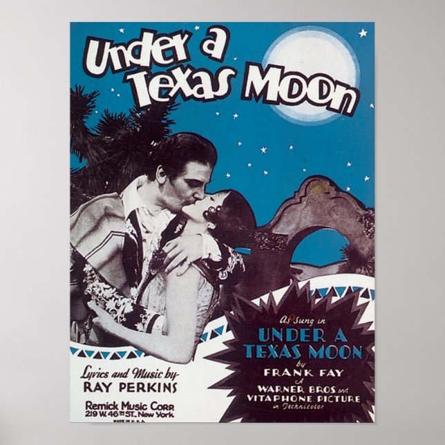 Póster Bajo la cubierta del libro de canciones de Texas M (Frente)