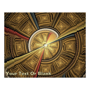 Póster Bajo la cúpula del templo