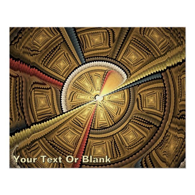 Póster Bajo la cúpula del templo (Anverso)