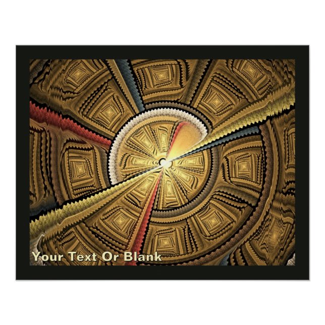 Póster Bajo la cúpula del templo (Anverso)