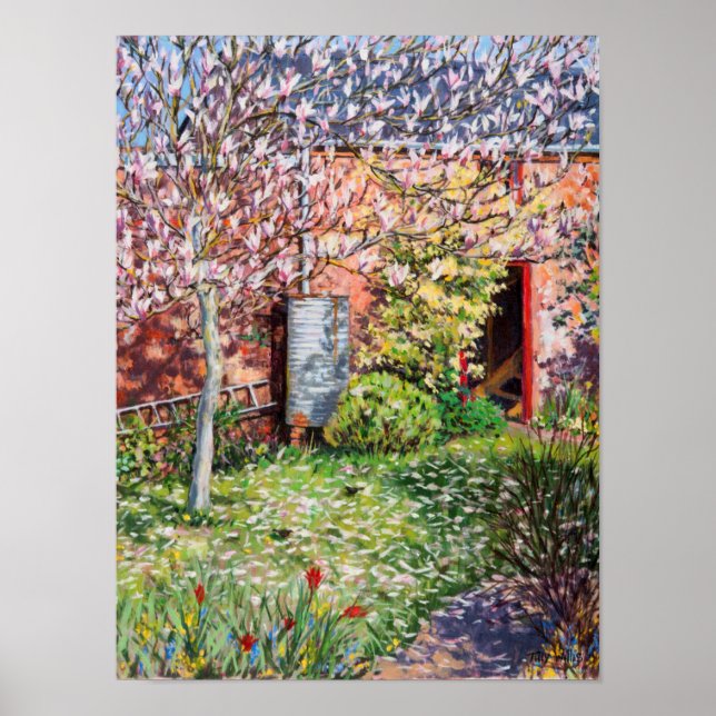 Póster Bajo la Magnolia (Frente)