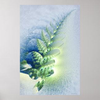 Póster bajo la nieve