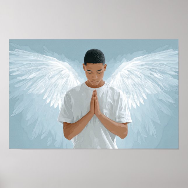 Póster Bajo las alas de mi ángel de la guarda (Frente)