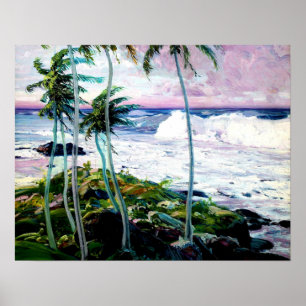 Póster Bajo los vientos del comercio, Barbados