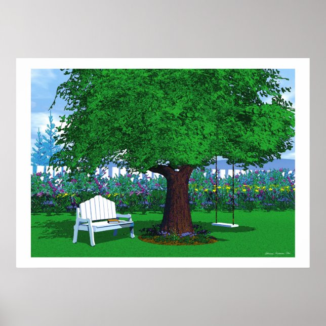 Póster Bajo sus ramas (Frente)