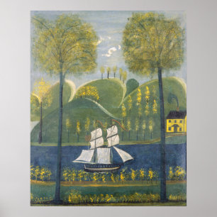 Póster Bajo vela completa - Poster Bella Artes norteameri