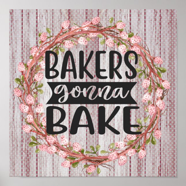 Póster Bake (Frente)