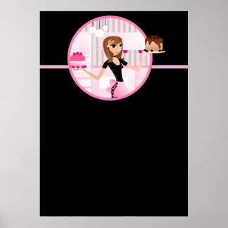 Póster Baker/Bakery/Pastry Chef Poster 6