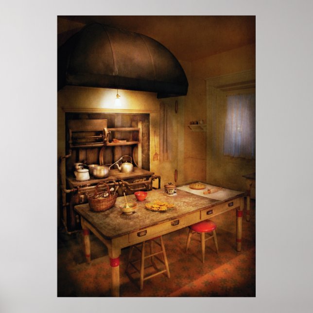 Póster Baker - Granny's Stove (Frente)