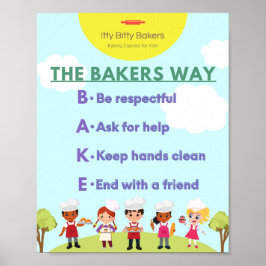 Póster Baker's Way Poster
