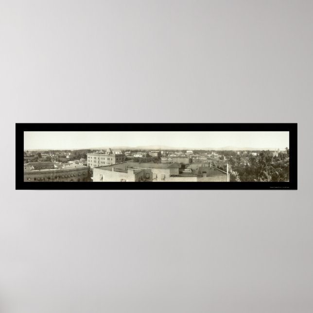 Póster Bakersfield, CA Photo 1909 (Frente)