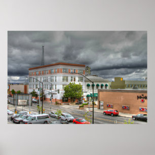 Póster Bakersfield céntrica