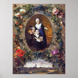 Póster Bakhuyzen - Huérfanos de La Haya