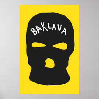 Póster Baklava Japonés Abstracto Bauhaus Fórmula Moderna