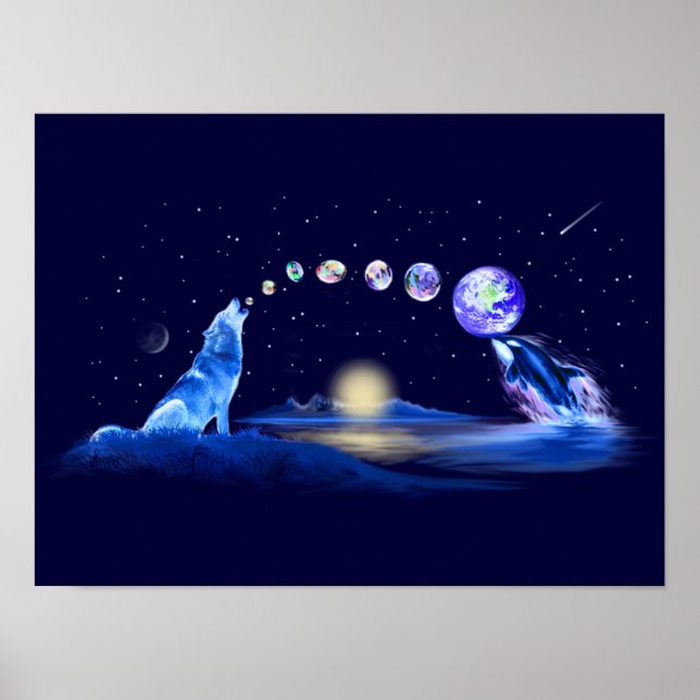 Póster Balance of Creation and Nature 18 X 24 (Frente)