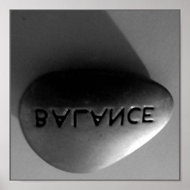 Póster Balance Poster (Frente)