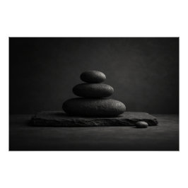 Póster Balanced Silence