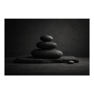 Póster Balanced Silence