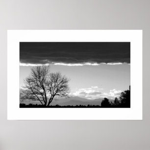 Póster Balanceo de la tormenta adentro