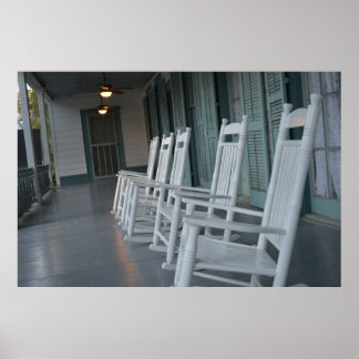 Póster Balancines blancos del sur