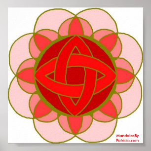 Póster " Balancing the Root Chakra" Poster