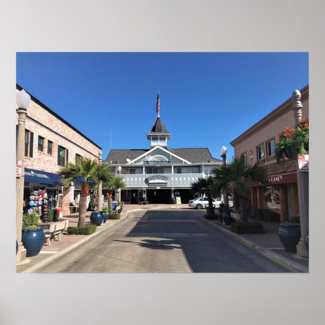 Póster Balboa Pavillion, Newport Beach, California (Frente)