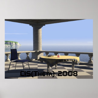 Póster balcón, CIS(Theta) 2008