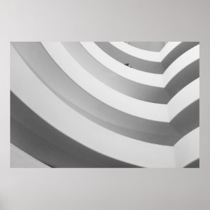PÓSTER BALCÓN DE EDIFICIOS ABSTRACTOS