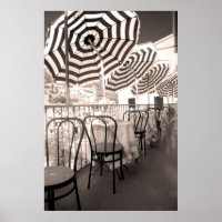 Balcón de restaurante pintoresco, Italia