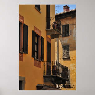 Póster Balcones y poster de las puertas