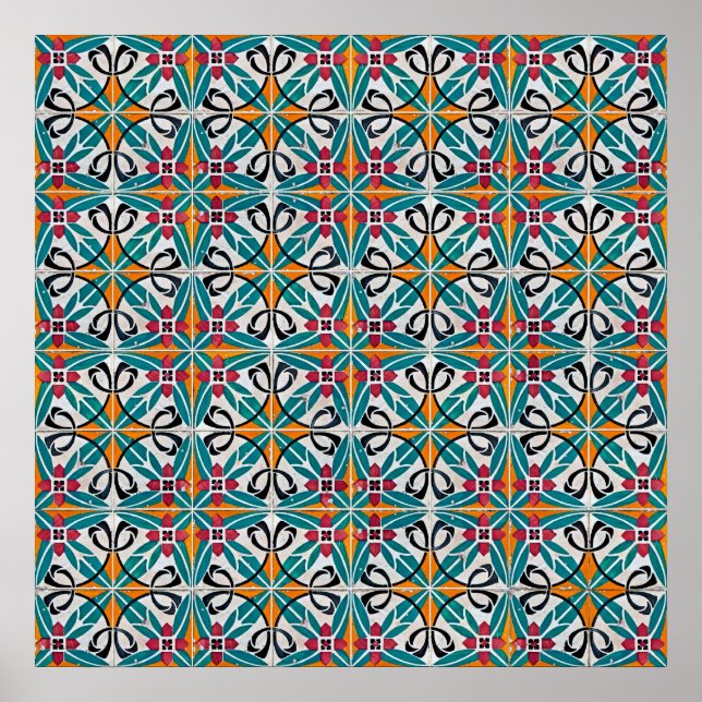 Póster Baldosas cerámicas (Frente)