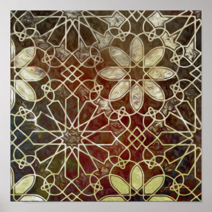 Póster Baldosas místicas II