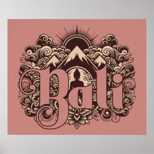 Póster Bali