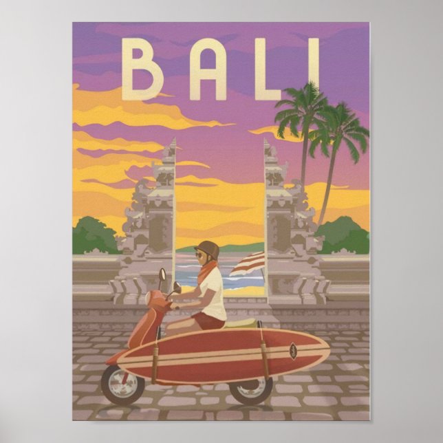 Póster Bali (Frente)