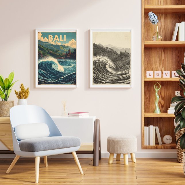 Póster Bali Breezes – Vintage Tropical Indonesian Travel  (Subido por el creador)