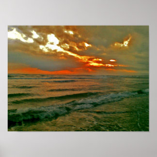 Póster Bali Evening Sky
