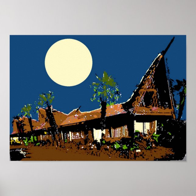 Póster Bali Hai en la playa de Pontchartrain (Frente)