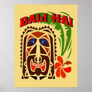 Póster Bali Hai Tiki Club