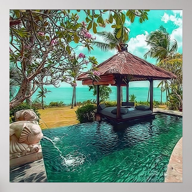 Póster Bali, Indonesia (Frente)