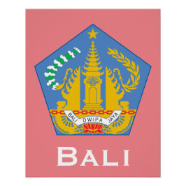 Póster Bali, Indonesia (Islas Sunda menores)