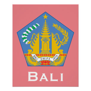 Póster Bali, Indonesia (Islas Sunda menores)