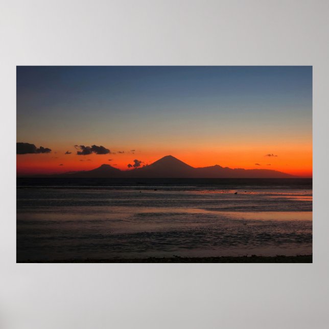 Póster Bali Sunset (Frente)