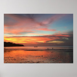 Póster Bali Sunset