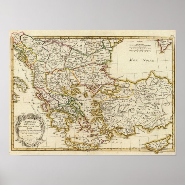 Póster Balkan Peninsula 3 (Frente)