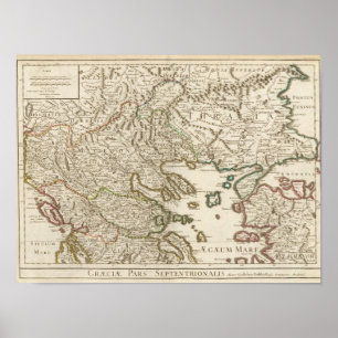 Póster Balkan Peninsula, Greece, Macedonia 2