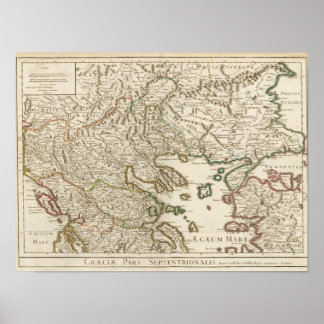 Póster Balkan Peninsula, Greece, Macedonia 2