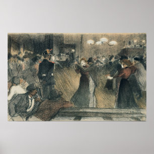 Póster Ball at the Barriere